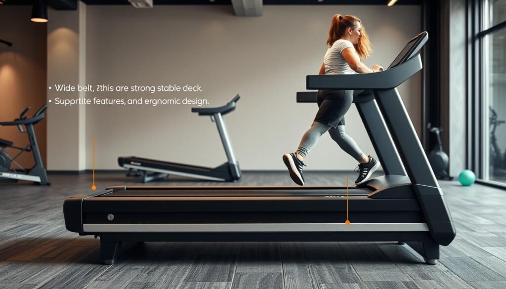 durable treadmills for plus-sized users